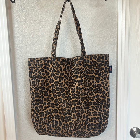 J. Crew Bags Nwt Jcrew Cheetah Leopard Tote Bag Brown Tan Poshmark